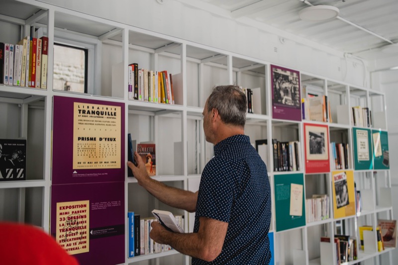 Henri Tranquille et sa librairie Tranquille